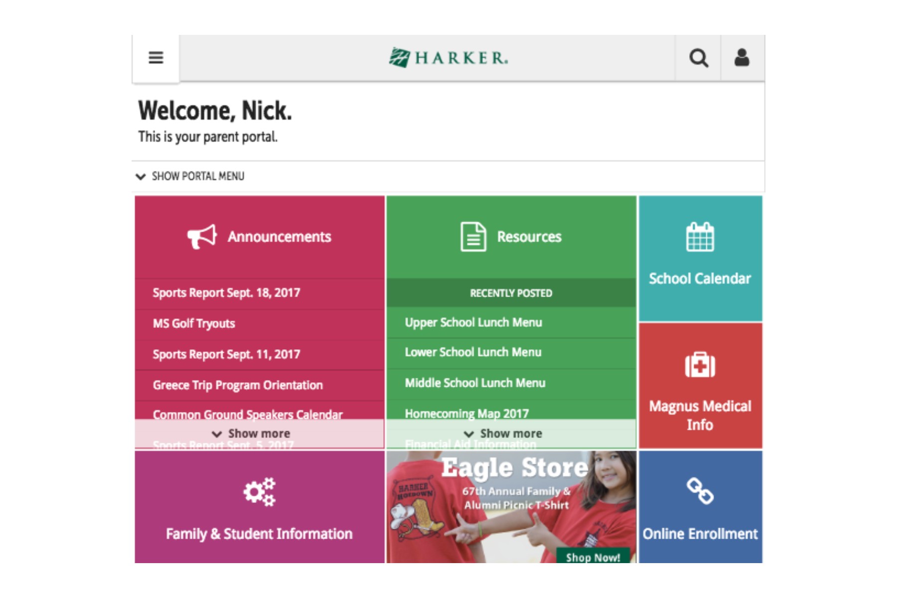Constituent Portals: responsive examples