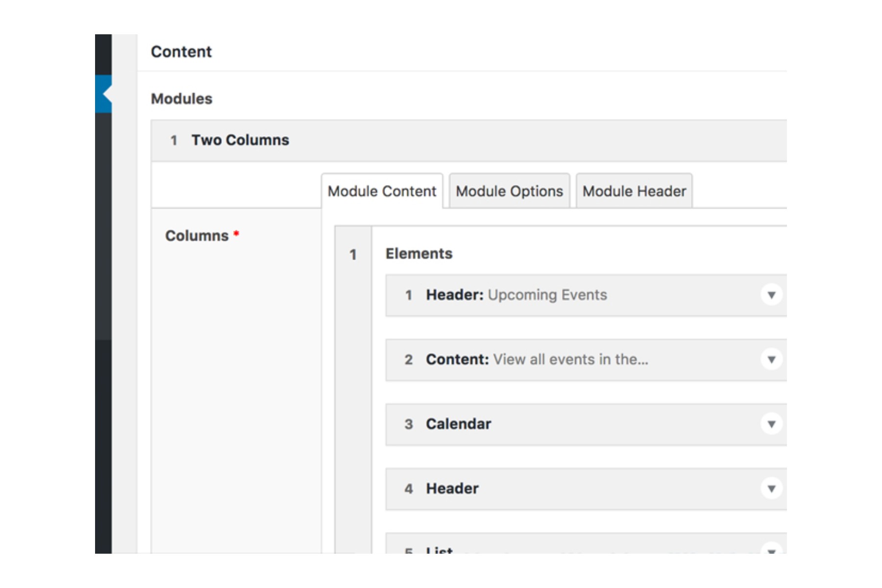 Email Campaign Builder: email content building