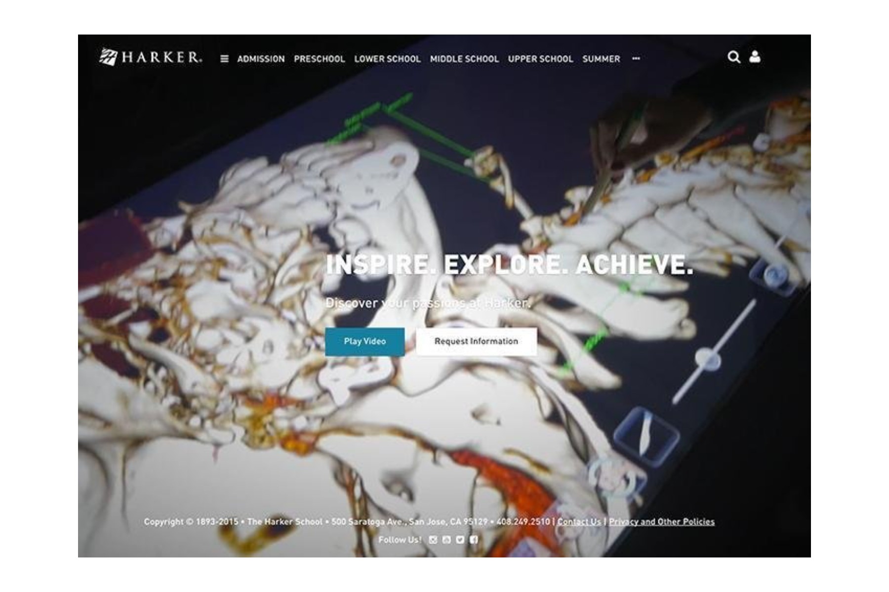 Home page design